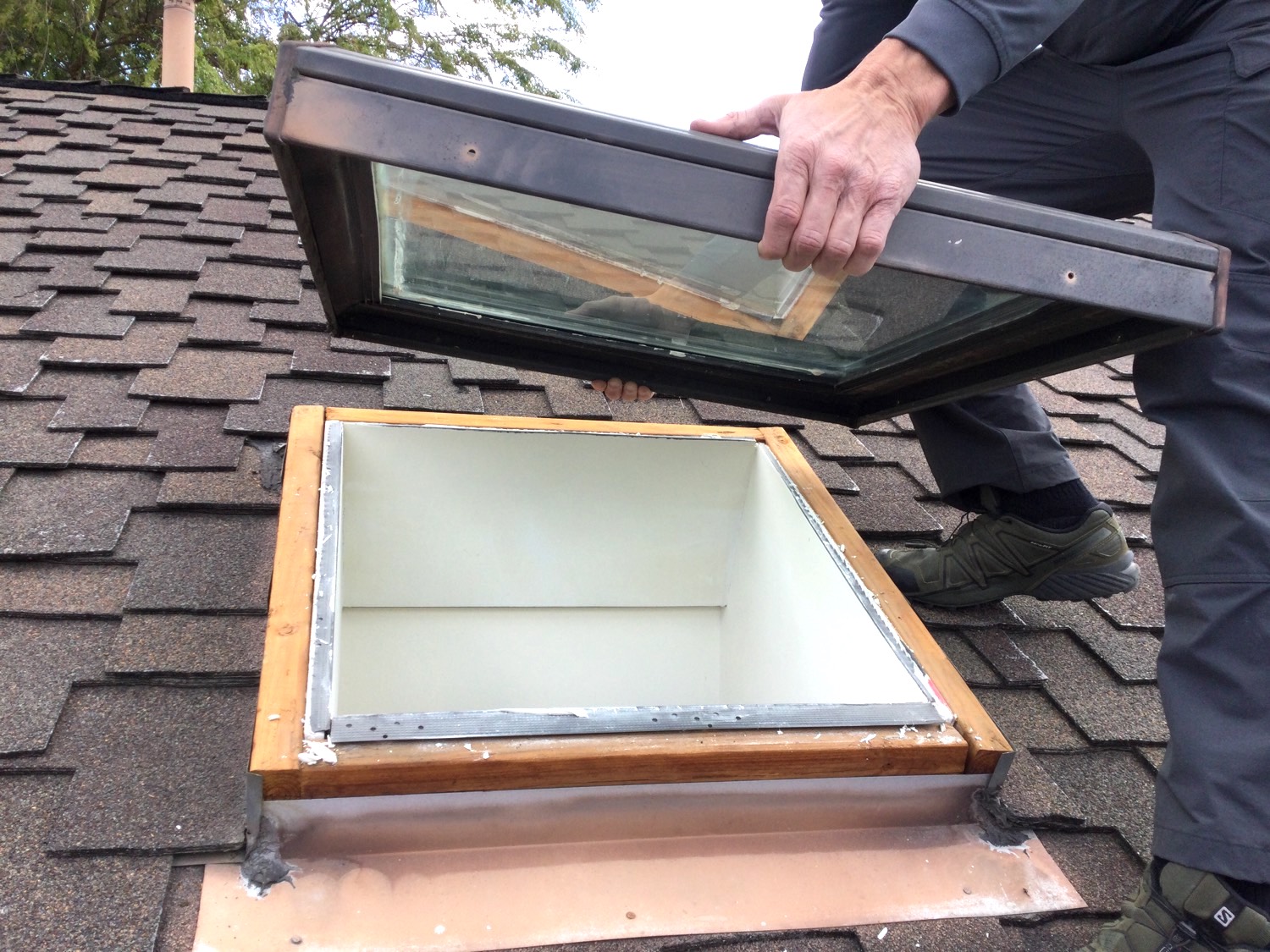 Loose Skylight Found During Home Inspection Home Inspection Authority LLC