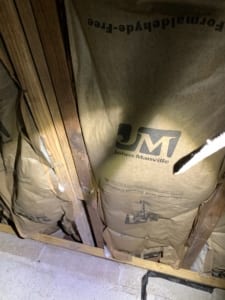 insulation wrong direction